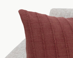 SLD Hunter Cherrywood Red 22x22 Throw Pillow (Set of 2) - Ornate Home