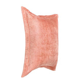 SLD Lapis Dusty Coral Velvet 22x22 Throw Pillow (Set of 2) - Ornate Home