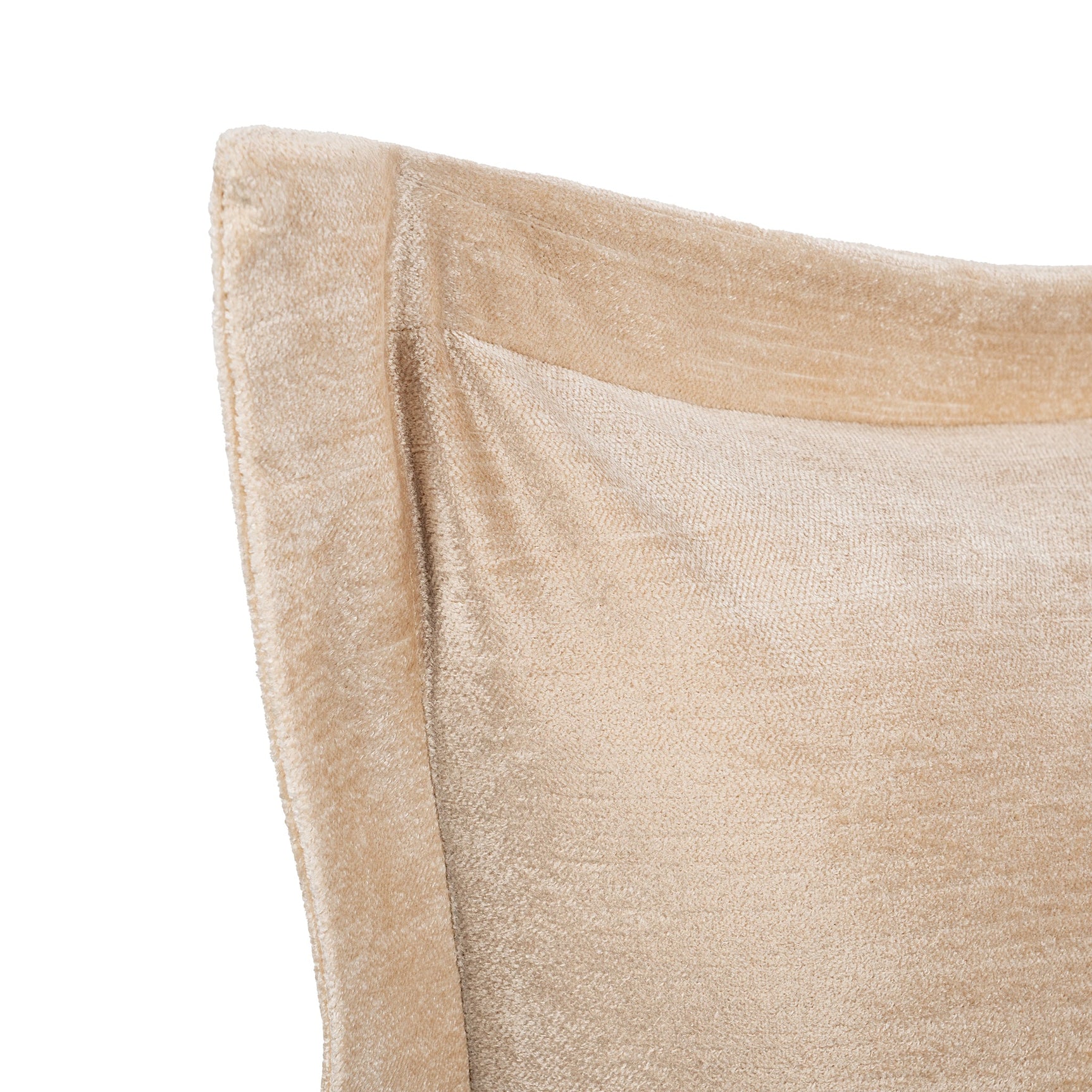SLD Lapis Nude Velvet 22x22 Throw Pillow (Set of 2) - Ornate Home