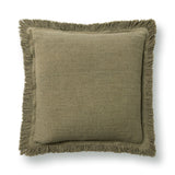 SLD Lauren Olive Green 22x22 Throw Pillow (Set of 2) - Ornate Home