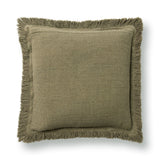 SLD Lauren Olive Green 22x22 Throw Pillow (Set of 2) - Ornate Home