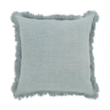 SLD Lauren Pale Aqua 22x22 Throw Pillow (Set of 2) - Ornate Home