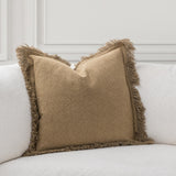 SLD Lauren Toasted Oat 22x22 Throw Pillow (Set of 2) - Ornate Home