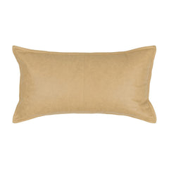 SLD Leather Golden Wheat Multiple Sizes Throw Pillow (Set of 2) - Ornate Home