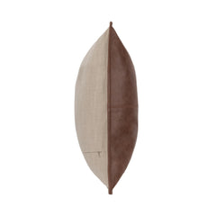 SLD Leather Kona Brown Multiple Sizes Throw Pillow (Set of 2) - Ornate Home