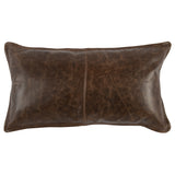 SLD Leather Parsons Cocoa Multiple Sizes Throw Pillow (Set of 2) - Ornate Home