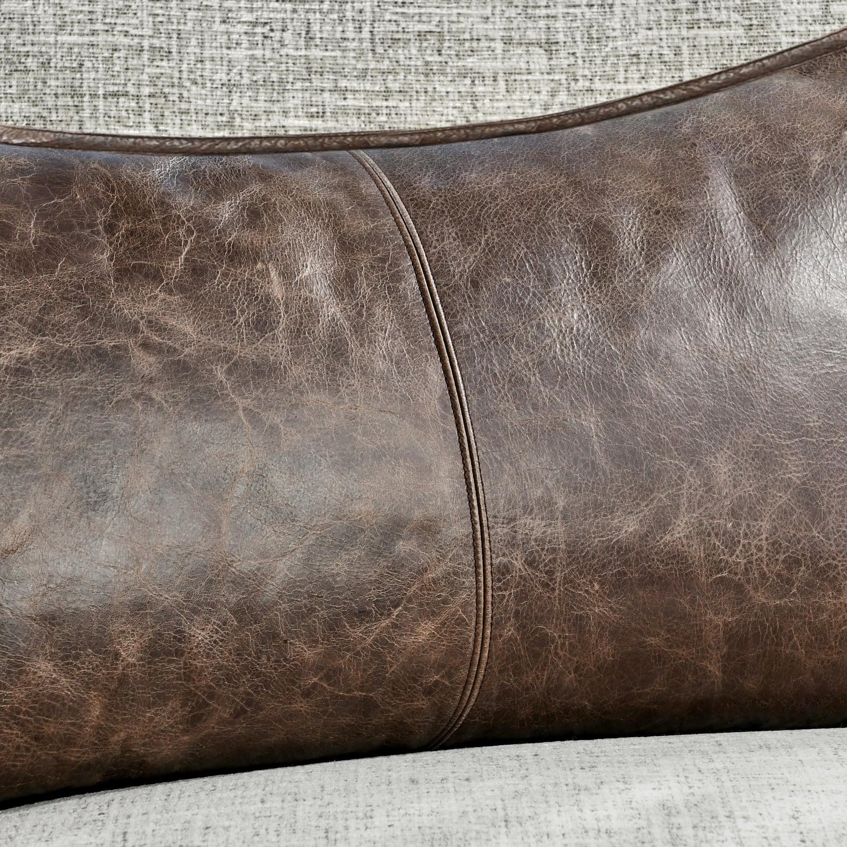 SLD Leather Parsons Cocoa Multiple Sizes Throw Pillow (Set of 2) - Ornate Home
