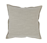 SLD Leather Sandstorm Taupe Multiple Sizes Throw Pillow (Set of 2) - Ornate Home