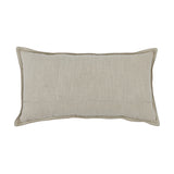 SLD Leather Sandstorm Taupe Multiple Sizes Throw Pillow (Set of 2) - Ornate Home