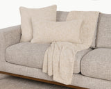 SLD Light Tan Fallow Multiple Sizes Throw Pillow (Set of 2) - Ornate Home