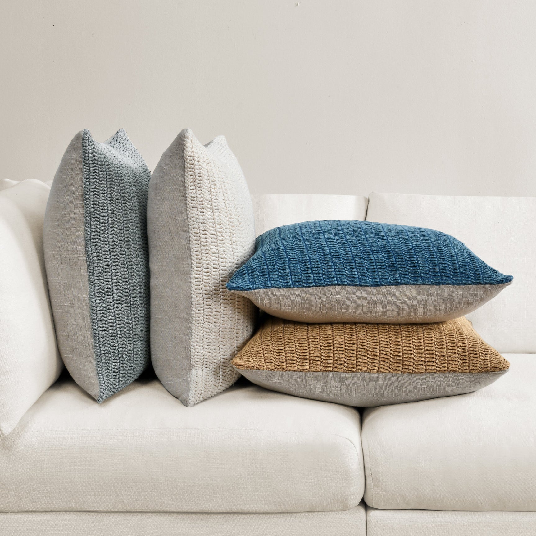 SLD Macie Honey 22x22 Throw Pillow (Set of 2) - Ornate Home