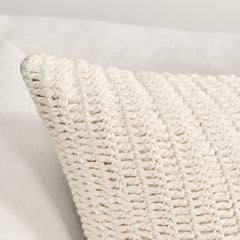 SLD Macie Ivory 22x22 Throw Pillow (Set of 2) - Ornate Home