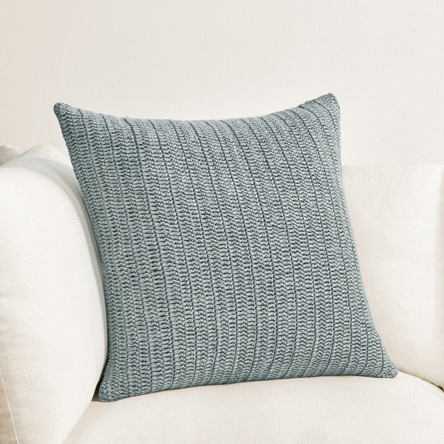 SLD Macie Stone Gray 22x22 Throw Pillow (Set of 2) - Ornate Home