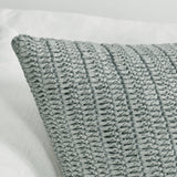 SLD Macie Stone Gray 22x22 Throw Pillow (Set of 2) - Ornate Home