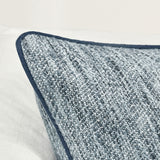 SLD Sharma Denim Blue Multiple Sizes Throw Pillow (Set of 2) - Ornate Home