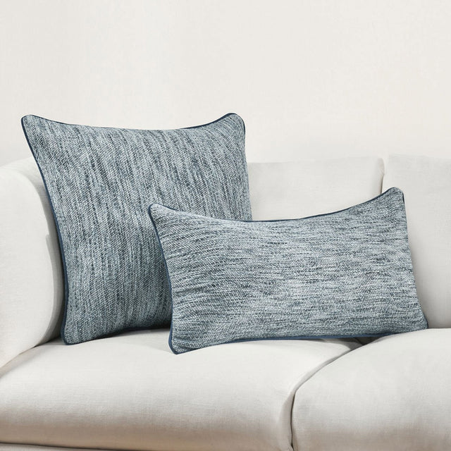 SLD Sharma Denim Blue Multiple Sizes Throw Pillow (Set of 2) - Ornate Home