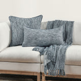 SLD Sharma Denim Blue Multiple Sizes Throw Pillow (Set of 2) - Ornate Home