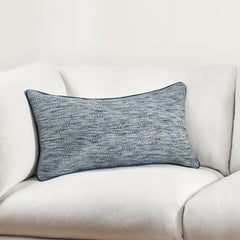SLD Sharma Denim Blue Multiple Sizes Throw Pillow (Set of 2) - Ornate Home