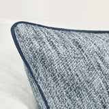 SLD Sharma Denim Blue Multiple Sizes Throw Pillow (Set of 2) - Ornate Home