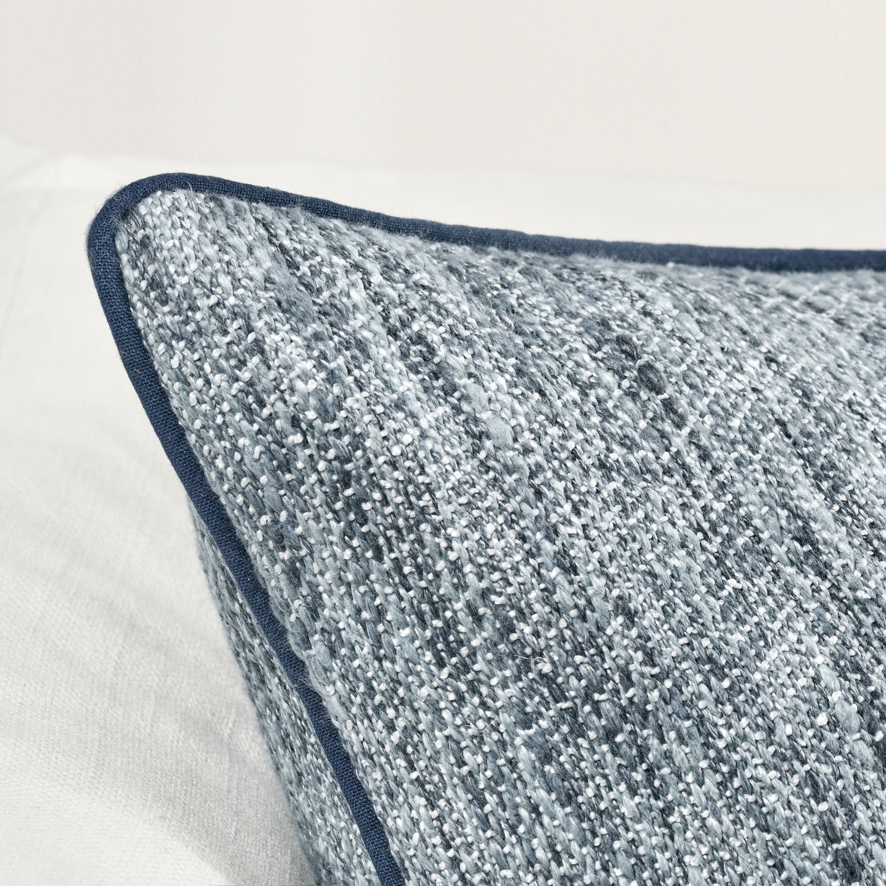 SLD Sharma Denim Blue Multiple Sizes Throw Pillow (Set of 2) - Ornate Home