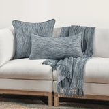 SLD Sharma Denim Blue Multiple Sizes Throw Pillow (Set of 2) - Ornate Home