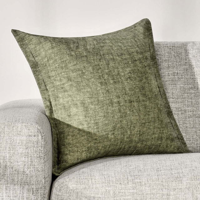 SLD Solstice Cedar Green 22x22 Throw Pillow (Set of 2) - Ornate Home