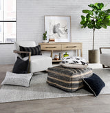 SLD Solstice Natural 22x22 Throw Pillow (Set of 2) - Ornate Home