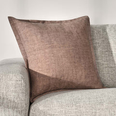 SLD Solstice Penny Brown 22x22 Throw Pillow (Set of 2) - Ornate Home