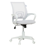 Sealy Jupiter White/Grey Mesh Office Desk Chair