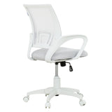 Sealy Jupiter White/Grey Mesh Office Desk Chair