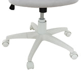 Sealy Jupiter White/Grey Mesh Office Desk Chair
