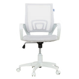 Sealy Jupiter White/Grey Mesh Office Desk Chair