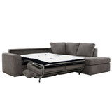 Stearns & Foster Amherst Light Grey Sofa Bed