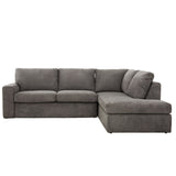 Stearns & Foster Amherst Light Grey Sofa Bed