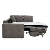 Stearns & Foster Amherst Light Grey Sofa Bed
