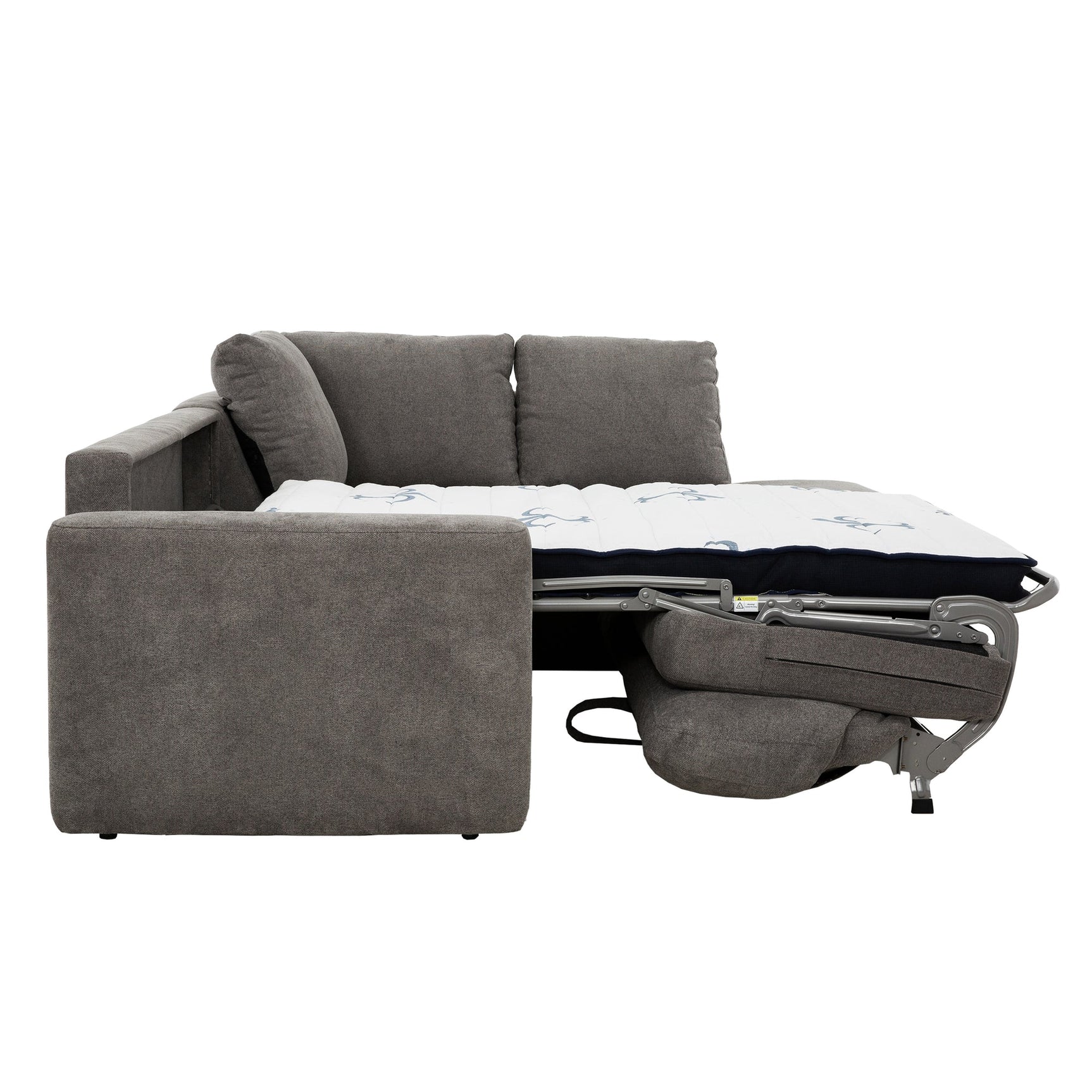 Stearns & Foster Amherst Light Grey Sofa Bed