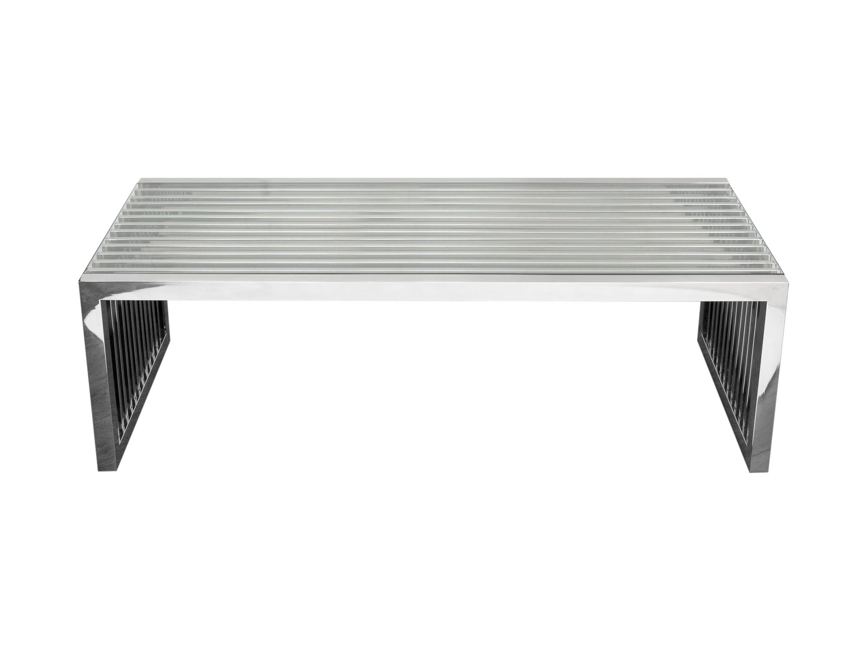 SOHO Stainless Steel Coffee Table - Ornate Home