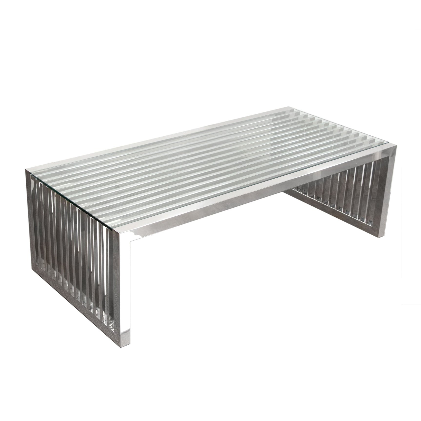 SOHO Stainless Steel Coffee Table - Ornate Home