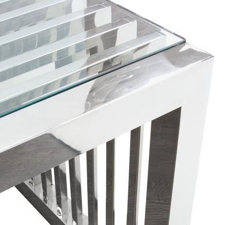SOHO Stainless Steel Coffee Table - Ornate Home