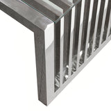 SOHO Stainless Steel Coffee Table - Ornate Home