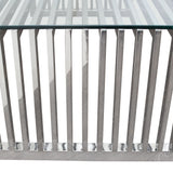 SOHO Stainless Steel Coffee Table - Ornate Home