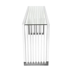 SOHO Stainless Steel Console Table - Ornate Home