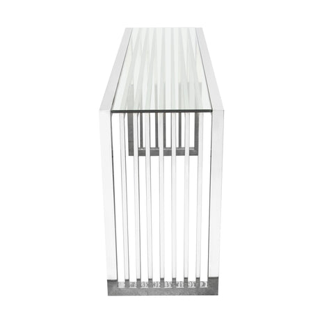SOHO Stainless Steel Console Table - Ornate Home