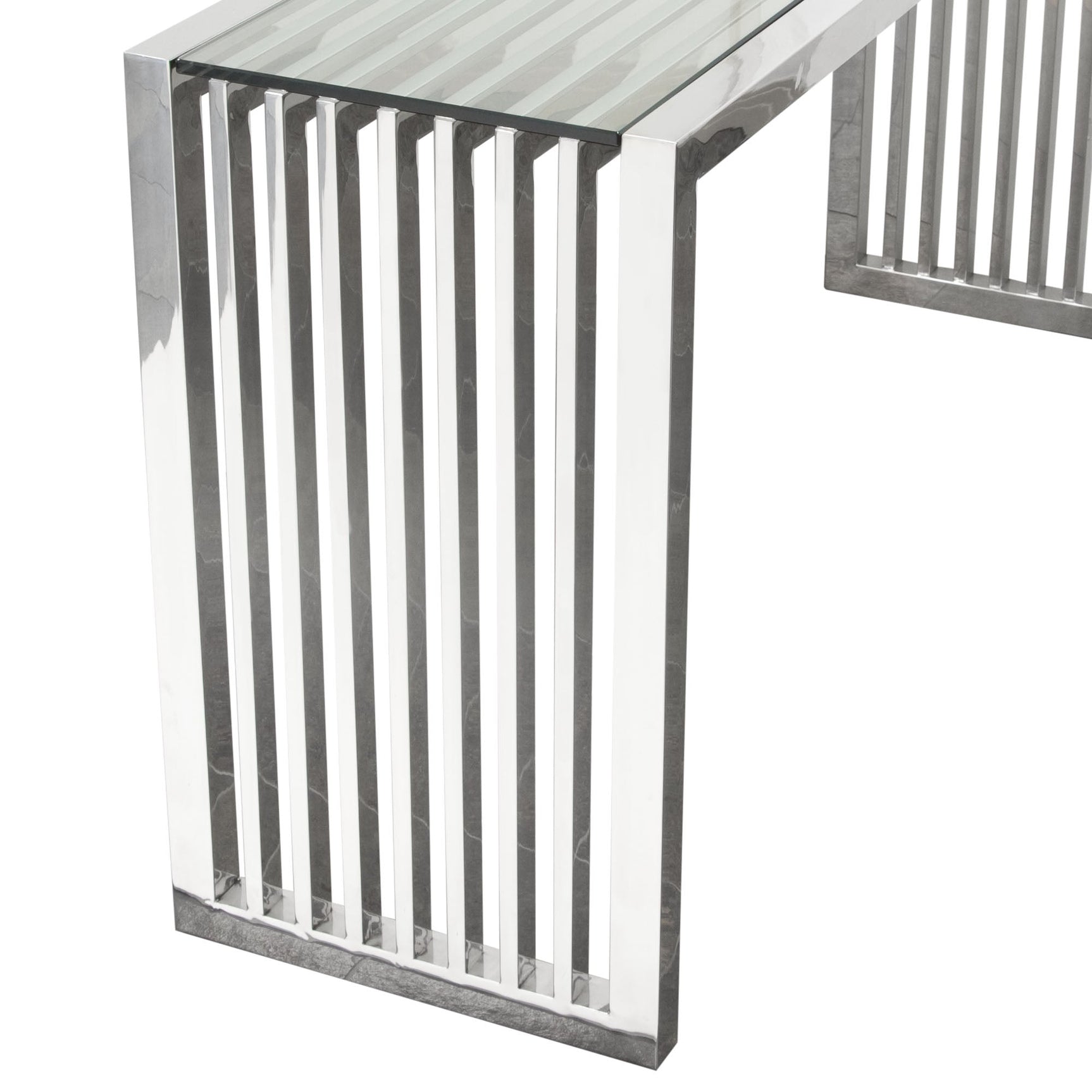 SOHO Stainless Steel Console Table - Ornate Home