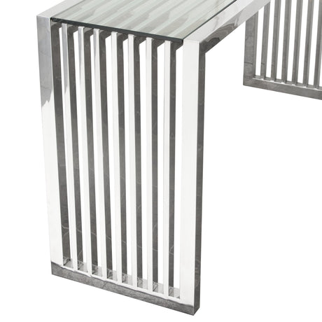 SOHO Stainless Steel Console Table - Ornate Home