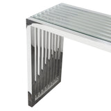SOHO Stainless Steel Console Table - Ornate Home