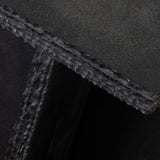 Spectre Black Slate Stone End Table - Ornate Home