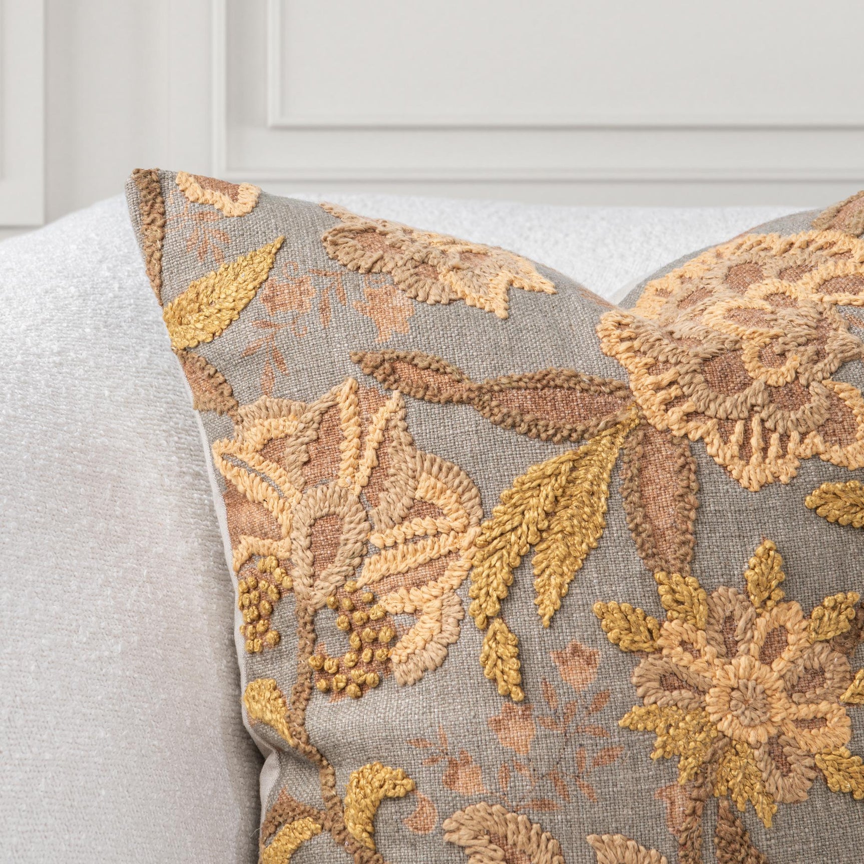 SR Anika Dry Sage 22x22 Throw Pillow (Set of 2) - Ornate Home