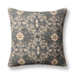 SR Ira Blue Sea Multi 22x22 Throw Pillow - Ornate Home