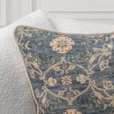 SR Ira Blue Sea Multi 22x22 Throw Pillow - Ornate Home